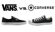 black converse vs black vans